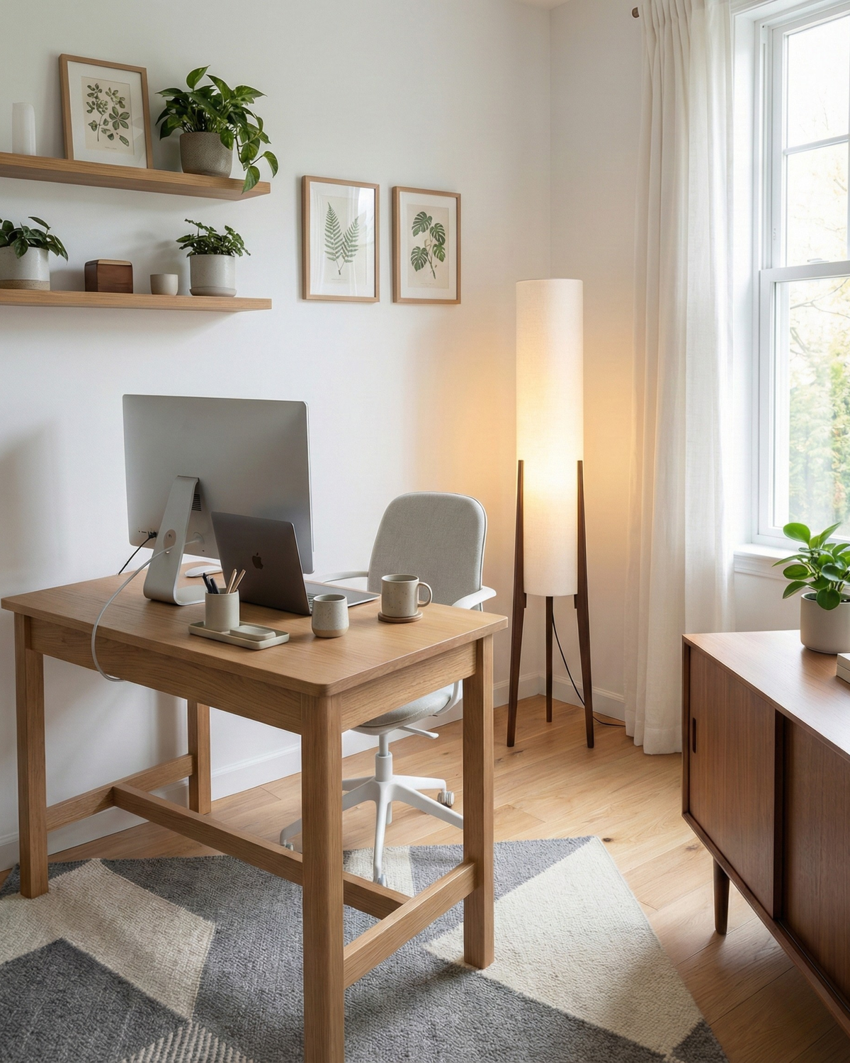 Lampadaire Bois – MEVA