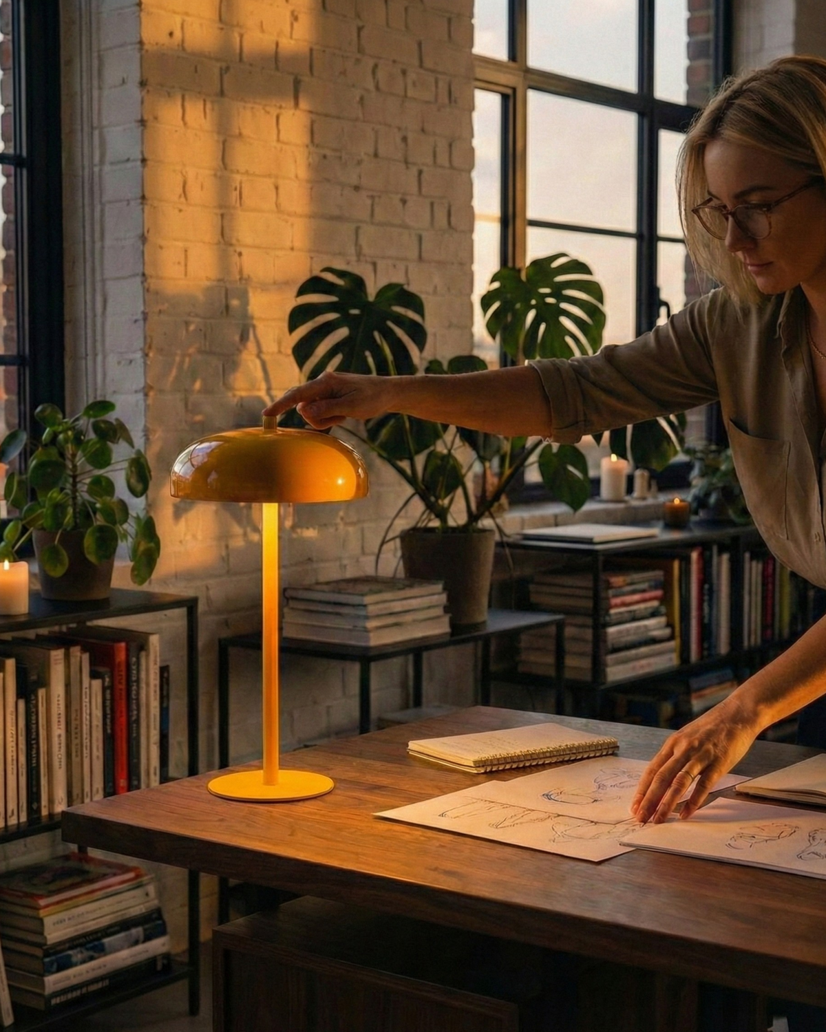 Lampe de Table Sans Fil – NARI